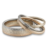 Breuning Trauringe Tricolor Blended Wave - 48/06729 & 48/06730